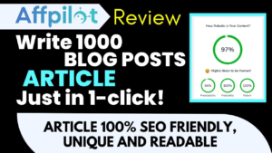 write 1000 blog posts article just in 1-click in Affpilot